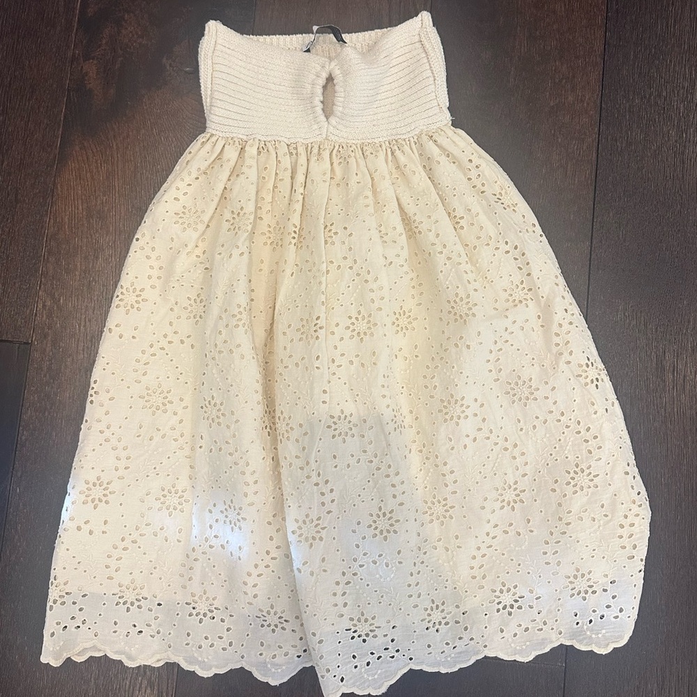Zara Cream Knit Dress